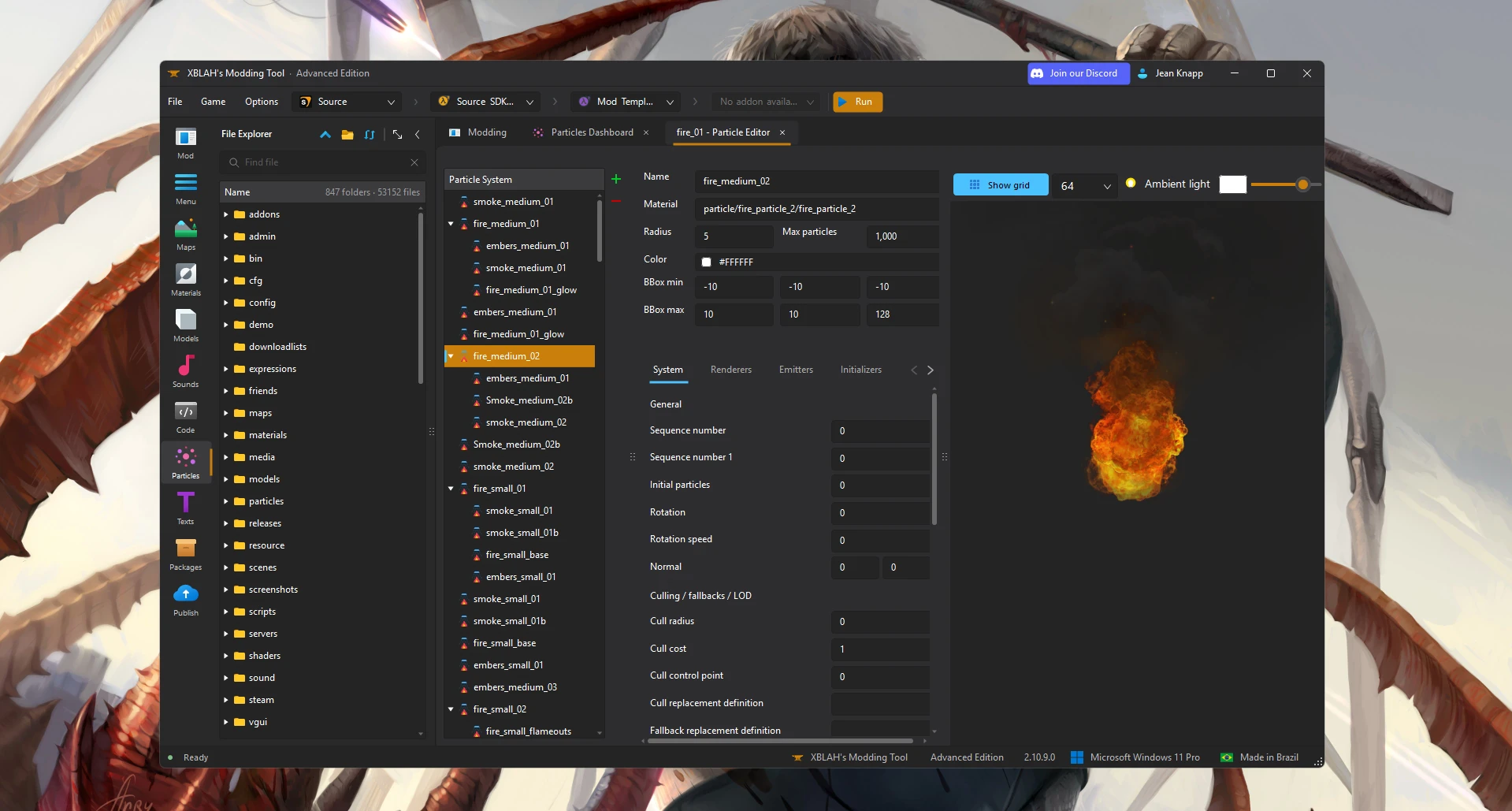 Particles screenshot