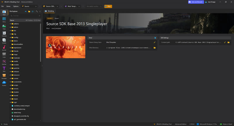 Mod dashboard