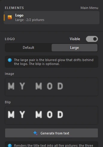The Large pictures of the logo